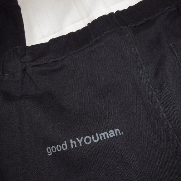 GOOD HYOUMAN SLOUCHY PANTS / joggers XS - Picture 3 of 8